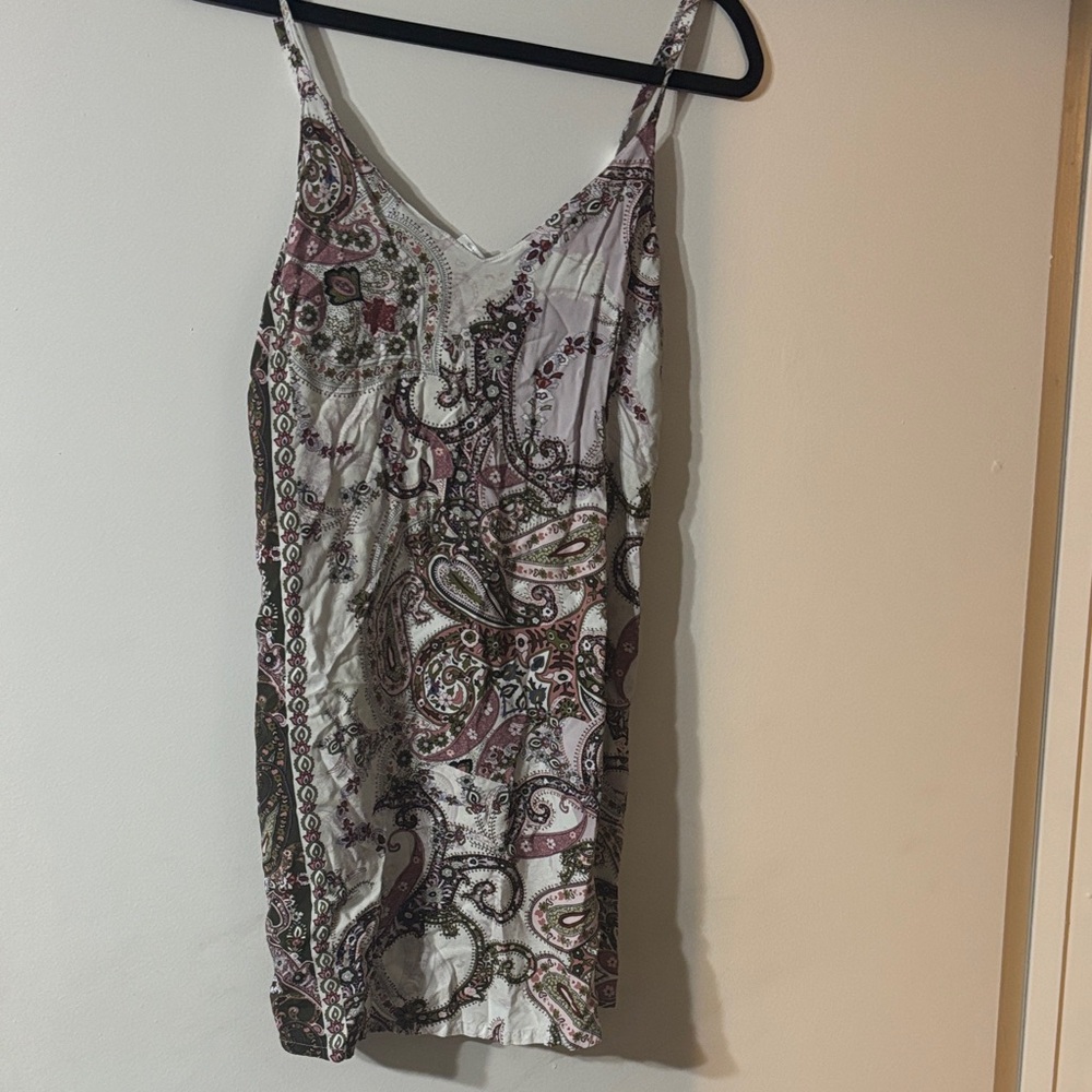 Bohemian Paisley V-Neck Top
